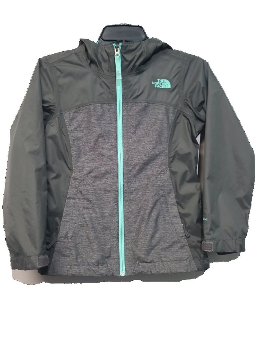 The North Face DryVent Rain Jacket Gray Kids S/P (7/8)